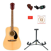 Kit Guitarra Acústica Fender FA-125 Dreadnought Natural