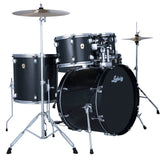 Bateria Ludwig Accent Drive 5 Piezas Negra