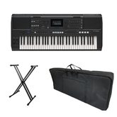 Teclado Yamaha PSR-E483 - Con Base + Estuche