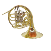 Corno Frances Doble F/Bb Aristton Con Estuche y Accesorios