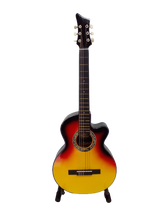 Guitarra Acústica Con Estuche - Variedad De Colores