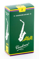 Caña Saxo Alto Java Vandoren SR26 - set x 3 unds