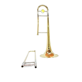 Trombón Tenor Bb Aristton de Vara Con Estuche y Accesorios