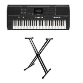 Yamaha PSR-E483 Con Adaptador + Base Metálica