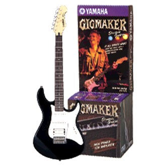 Kit Guitarra Eléctrica Yamaha EG112 black + amplificador