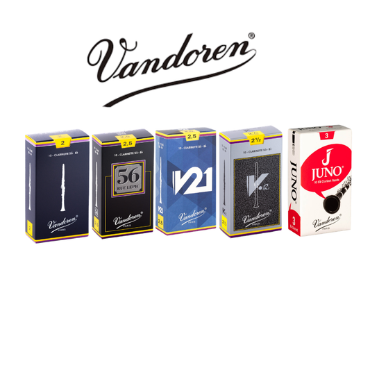 ¿Qué caña Vandoren escojo para mi clarinete?