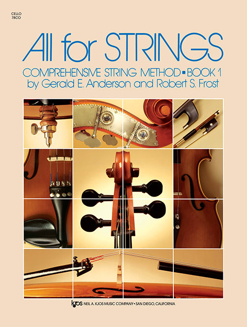 Método Para Cello 78CO - All For Strings Libro 1