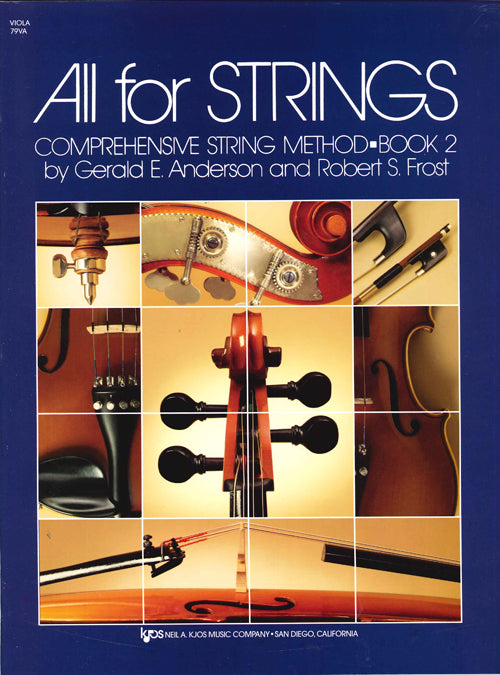 Método Para Viola All For Strings Libro 2 - Inglés
