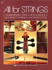 Método Para Cello nivel 3 - All For Strings  - Inglés