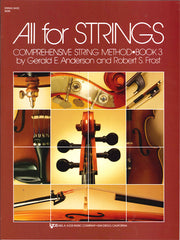 Método Contrabajo- All For String Libro 3- Inglés