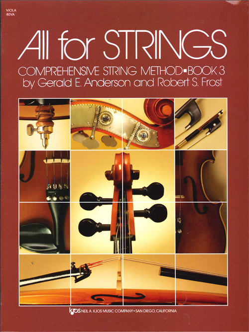 Método Para Viola - All For Strings Libro 3