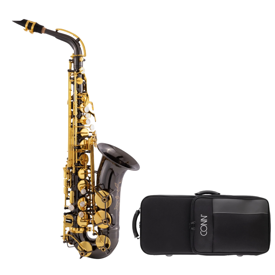 Saxofon Alto Bb Conn CAS411BG - Estuche y Accesorios