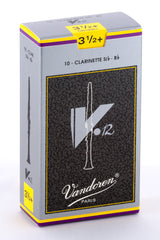 Cañas Clarinete Vandoren V12 CR19 (caja x 10 unds)