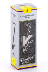 Caña Clarinete Bajo Vandoren V12 - Caja X 5 Unds