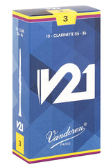 Caña Clarinete Vandoren V21 CR80 (caja x 10 unds)