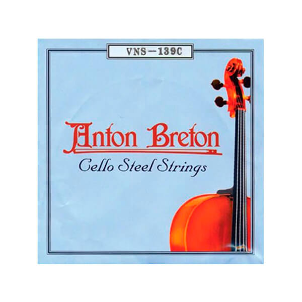 Encordado para Cello Anton Breton VNS-139C. Alma de Acero