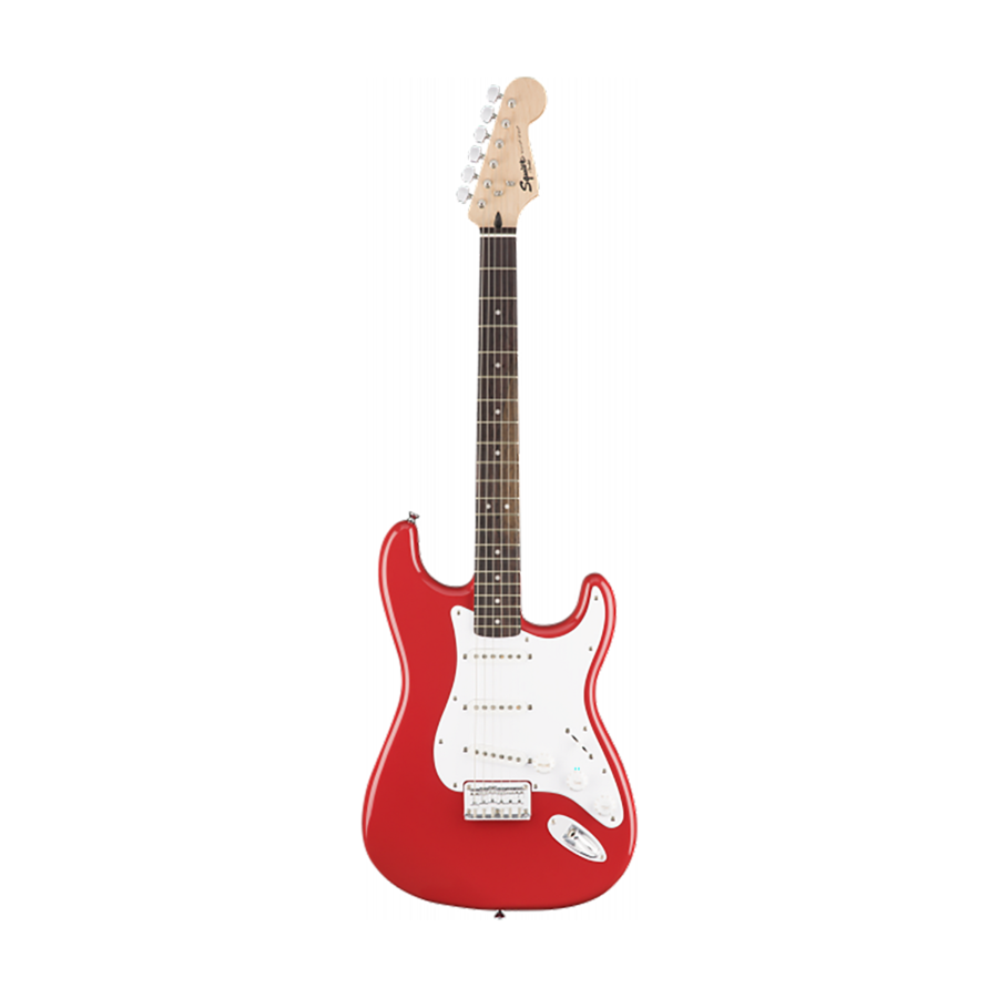 Guitarra Eléctrica Fender SQUIER STRATOCASTER MM HT Roja