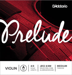 Cuerda Suelta LA (A) Violin Prelude J812 - 1/2 a 4/4