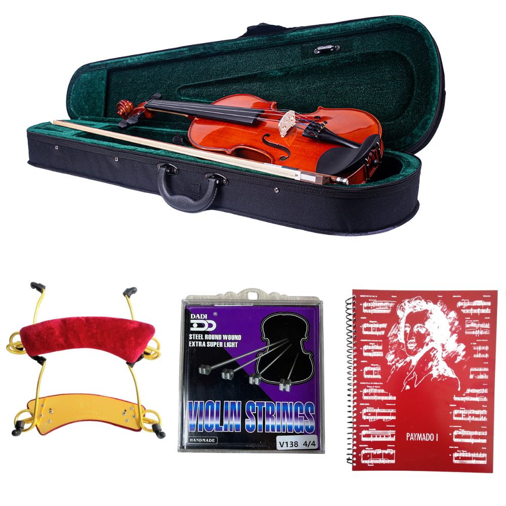 Violin Aristton 4/4 Macizo - Kit Iniciación