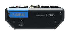 Mezcladora Análoga 6 Canales Yamaha MG-06X