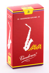 Caña Saxo Alto Vandoren Java SR26R - caja x 10 unds