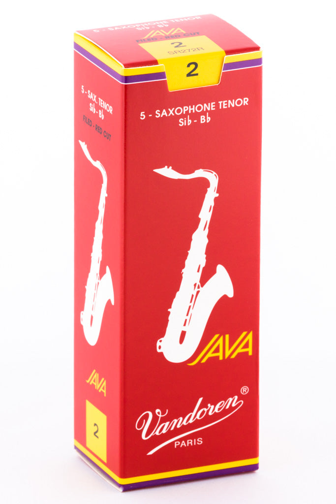 Caña Saxo Tenor Vandoren Java SR27R (caja x 5 unds)