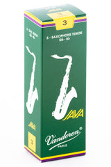 Caña Saxo Tenor Vandoren Java SR27- caja x 5 unds