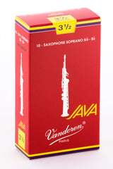 Caña Saxo Soprano Vandoren Java SR30R - Set x 3 unds