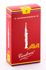 Caña Saxo Soprano Vandoren Java SR30R - Set x 3 unds