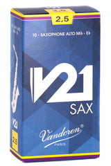 Caña Saxo Alto Vandoren V21 SR81 - caja x 10 unds