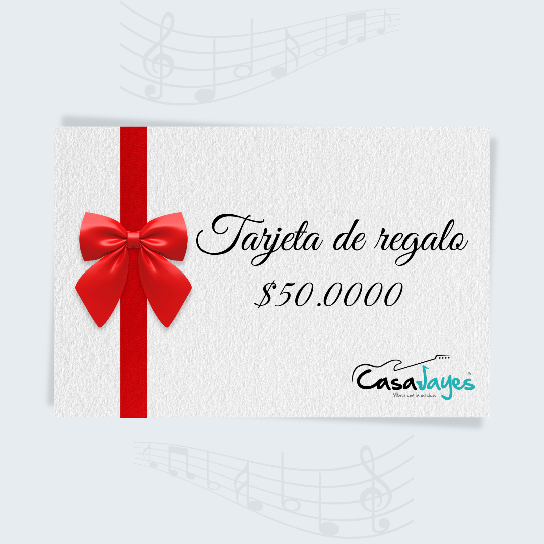 Tarjeta de regalo - Casa Jayes