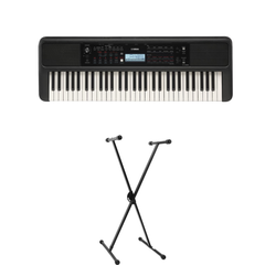 Teclado Yamaha PSR-E383 Con Base 