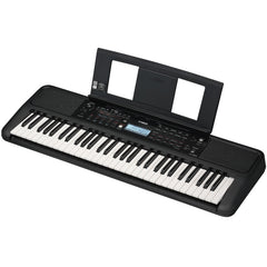 Combo Teclado Yamaha PSR-E383 - Base + Estuche + Adaptador