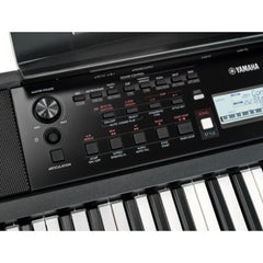 Combo Teclado Yamaha PSR-E383 - Base + Estuche + Adaptador