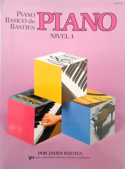 Método Piano Básico WP201E Nivel 1 Bastien - Español