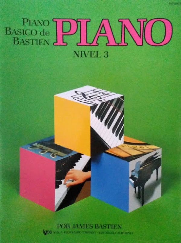 Método Piano Básico Nivel 3 Bastien-Español