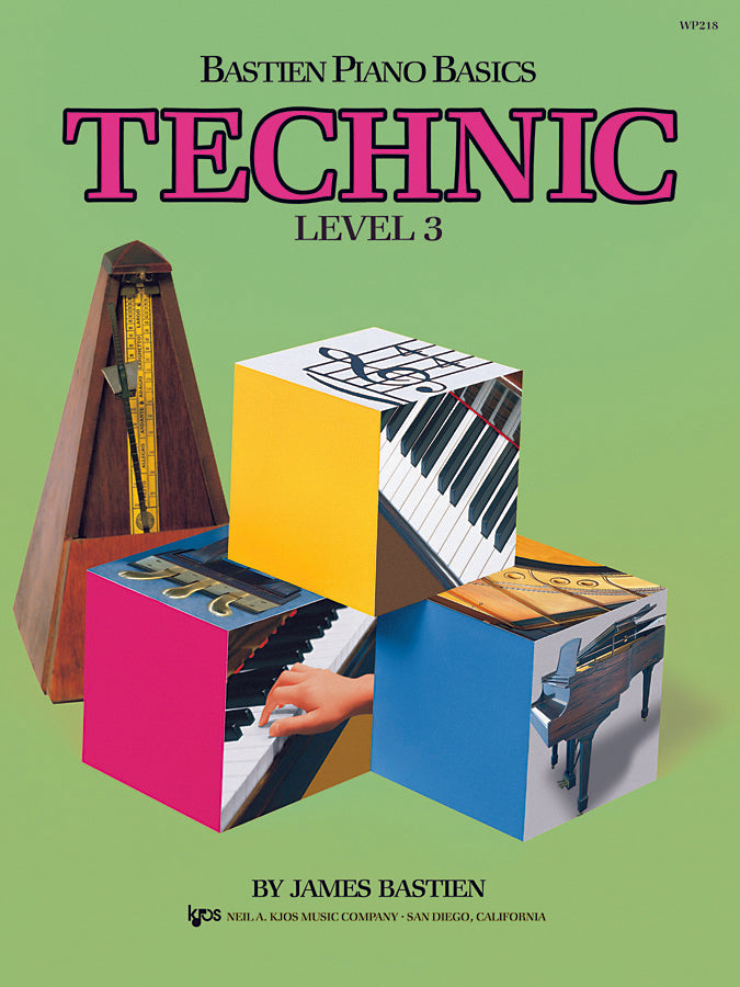Método De Piano Básico Técnica Nivel 3 - WP218E