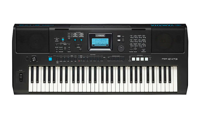 Teclado Yamaha PSR-E473 con Adaptador
